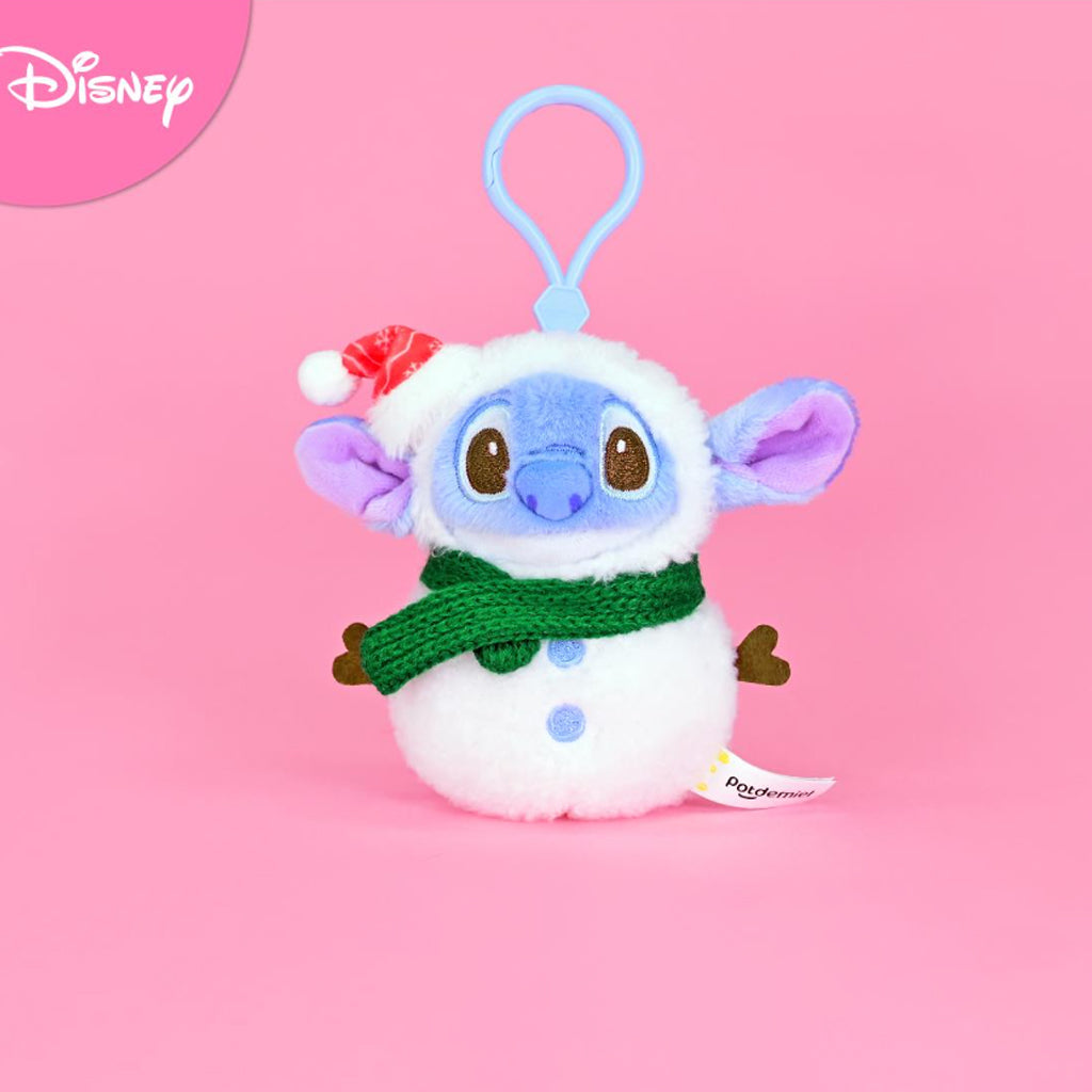 史迪仔 -  雪人造型掛飾