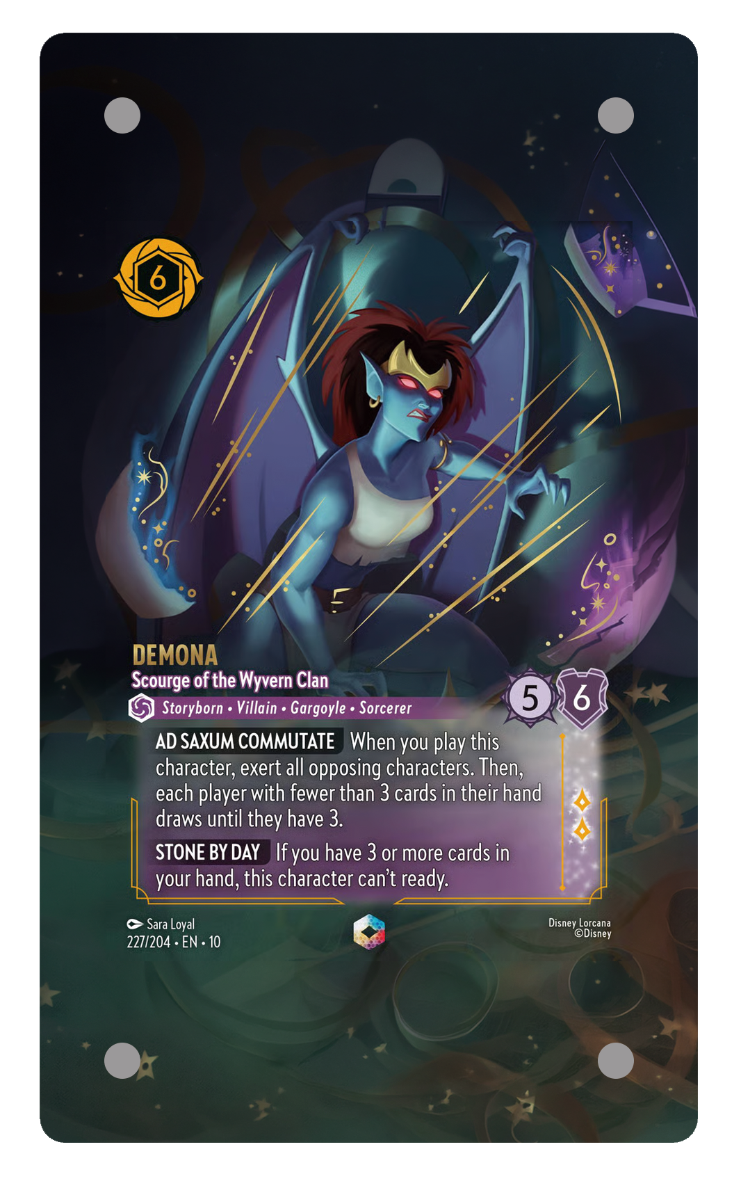 227/204 - Demona - Scourge of the Wyvern Clan 擴圖卡磚