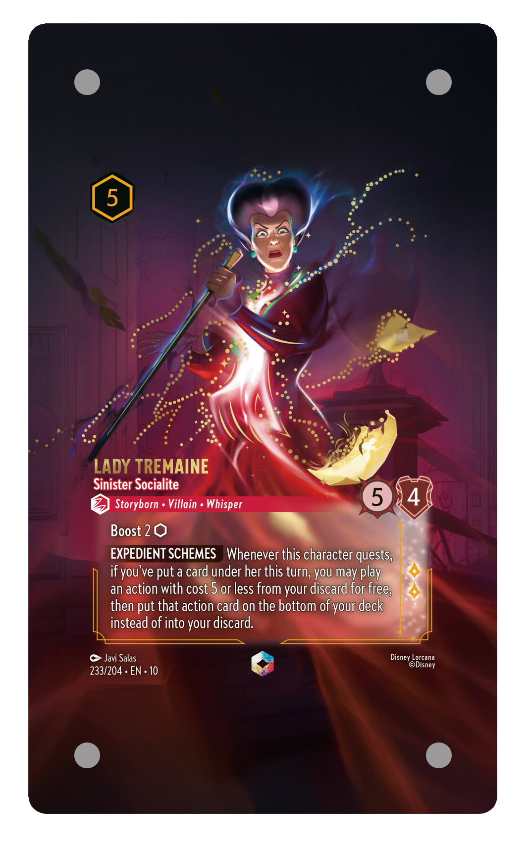 233/204 - Lady Tremaine - Sinister Socialite 擴圖卡磚