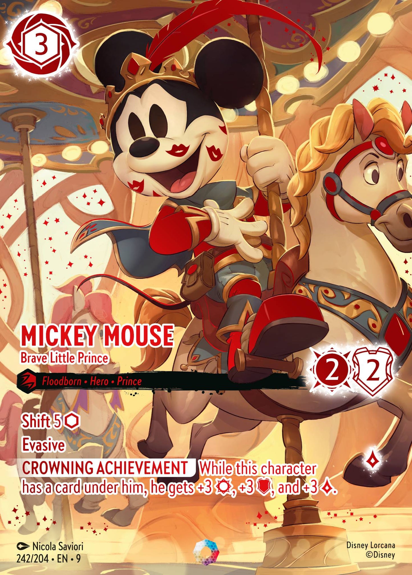 242/242 Mickey Mouse - Brave Little Prince