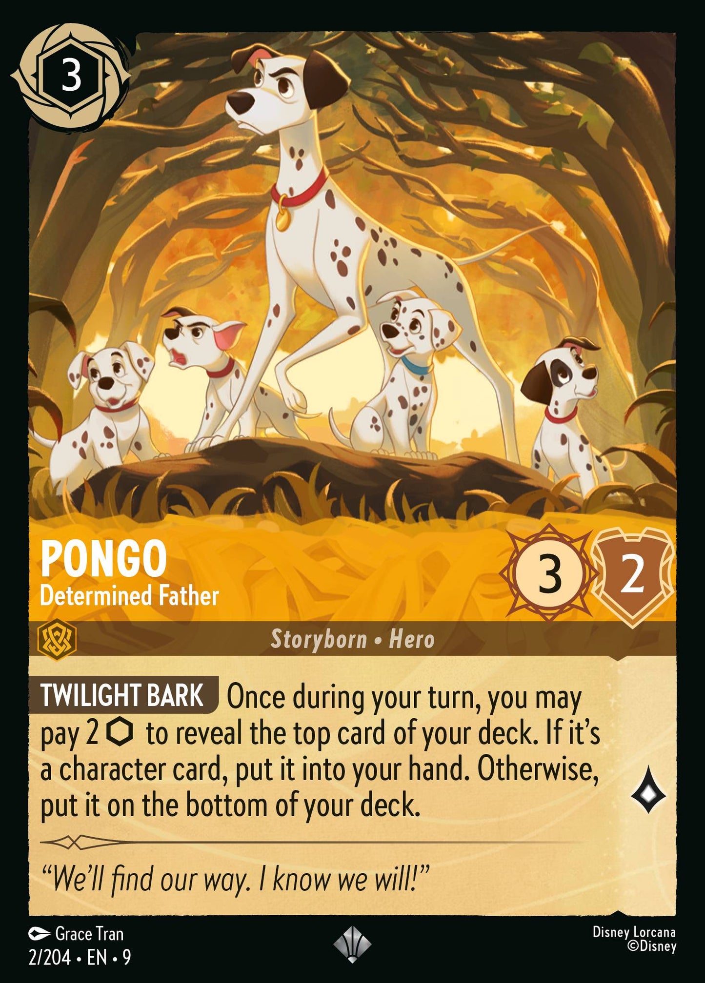 002/242 Pongo - Determined Father