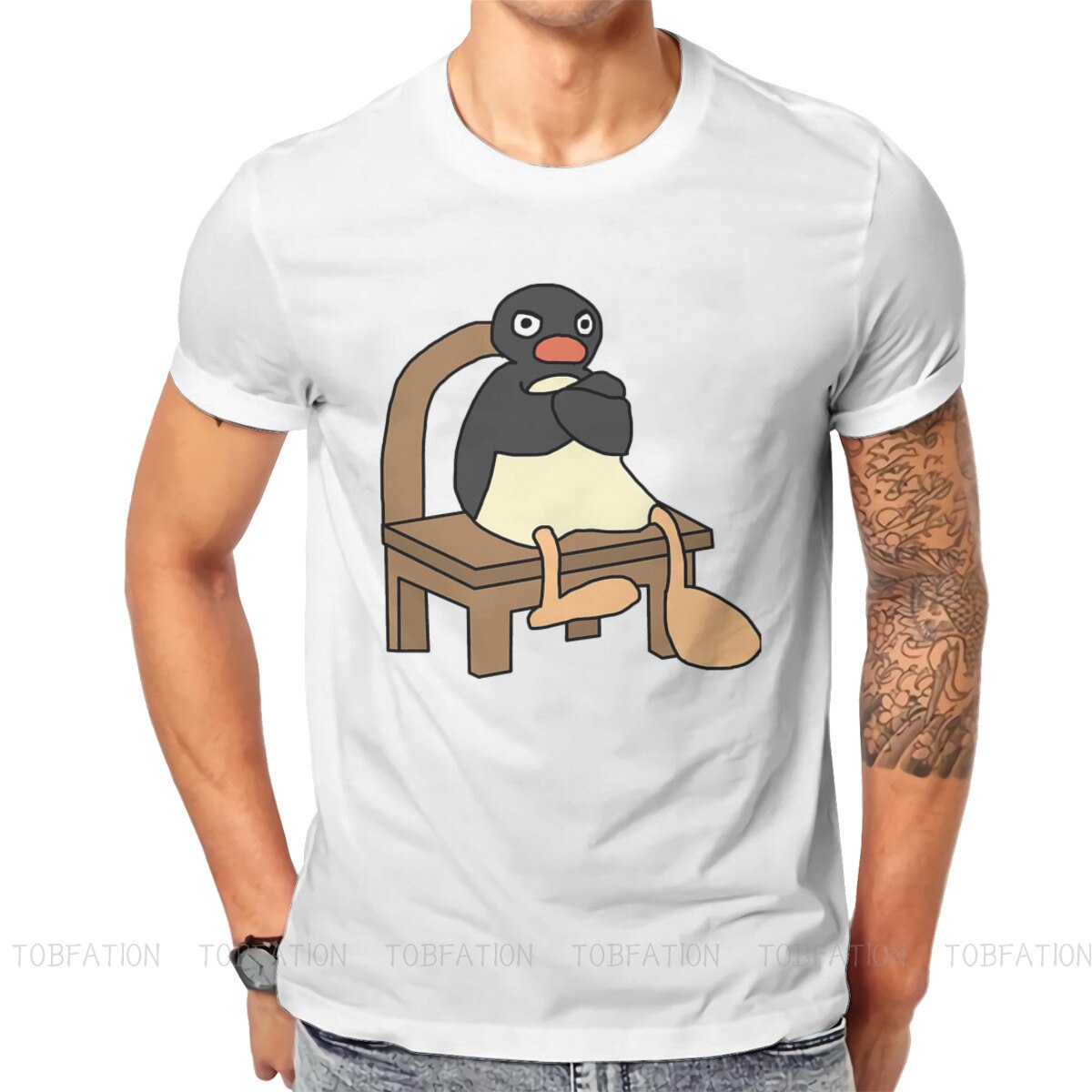 Meme Produck - Angry Pingu T-shirt