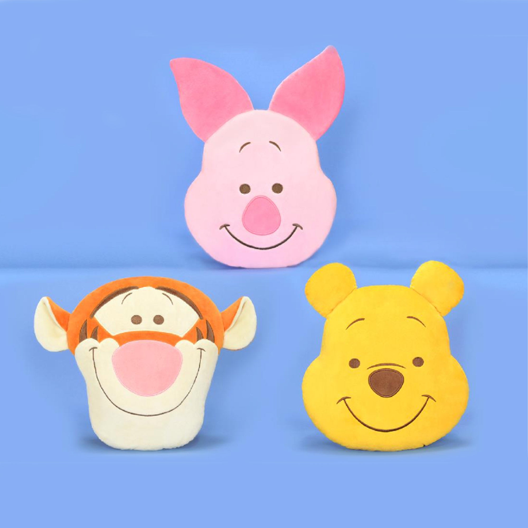 小熊維尼歷險記 - 小豬/跳跳虎/小熊維尼頭型抱枕
