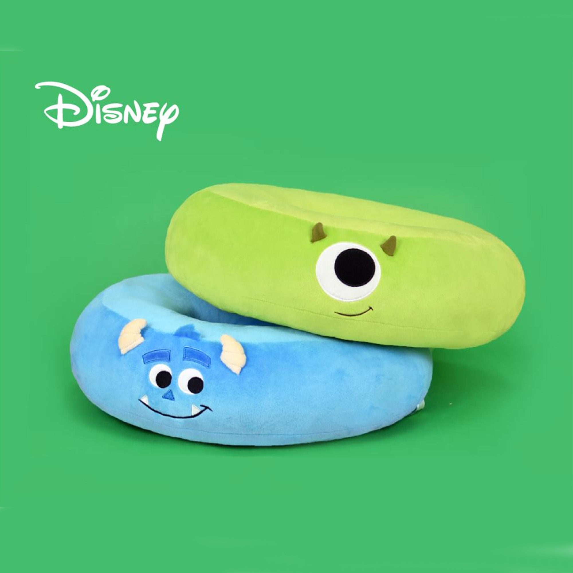 怪獸公司 - 毛毛&華素基米高圓型坐墊