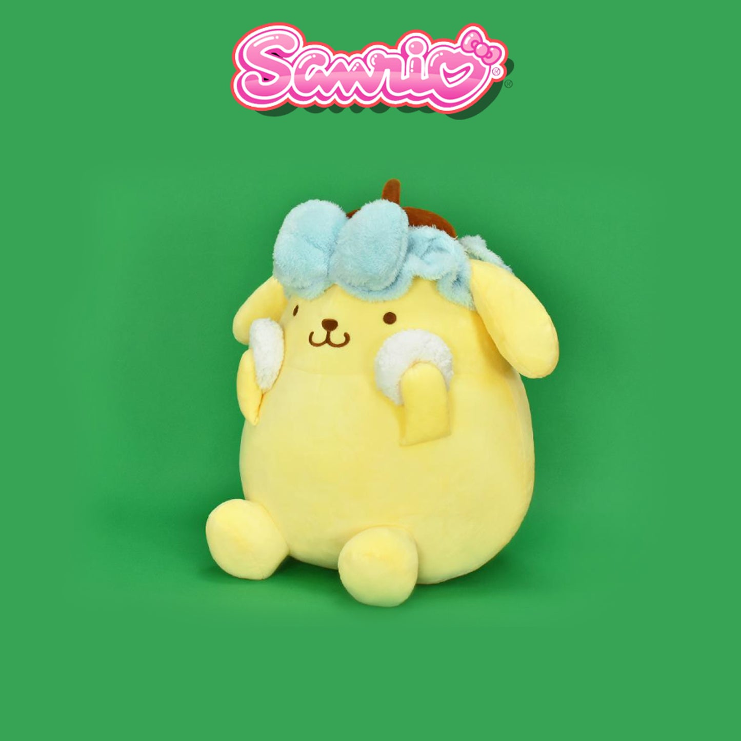 Sanrio - 可愛布甸狗洗瞼公仔