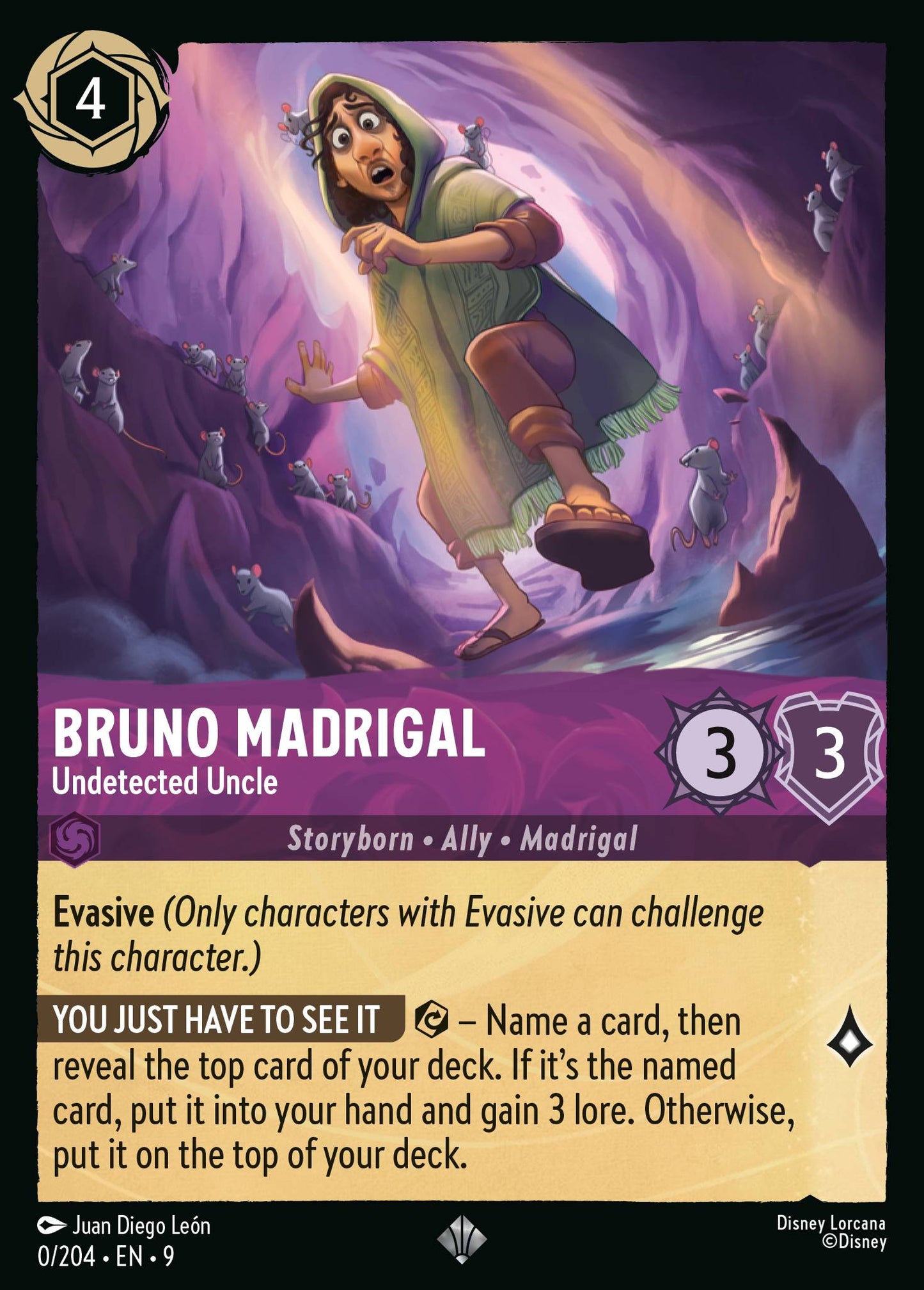 000/242 Bruno Madrigal - Undetected Uncle