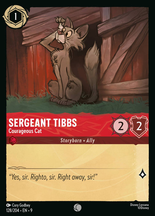 128/242 Sergeant Tibbs - Courageous Cat