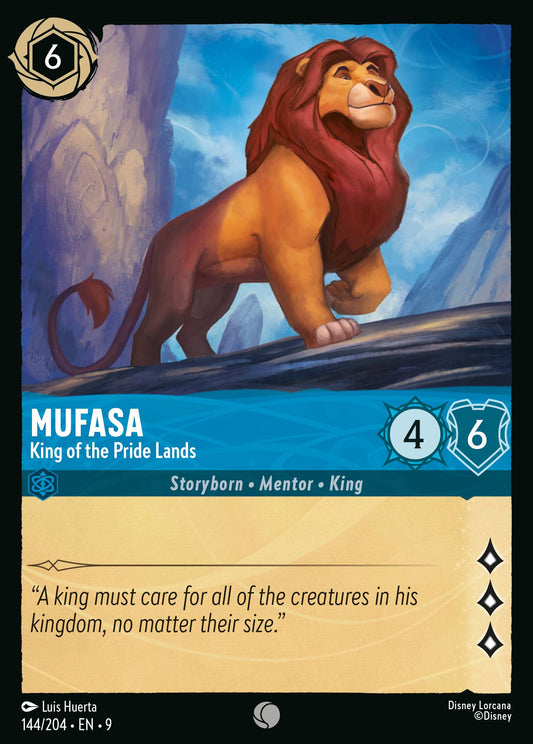144/242 Mufasa - King of the Pride Lands