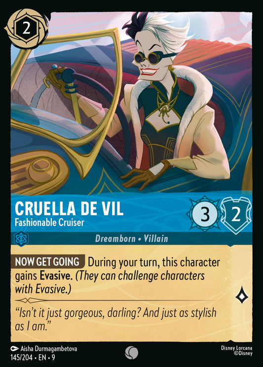 145/242 Cruella De Vil - Fashionable Cruiser