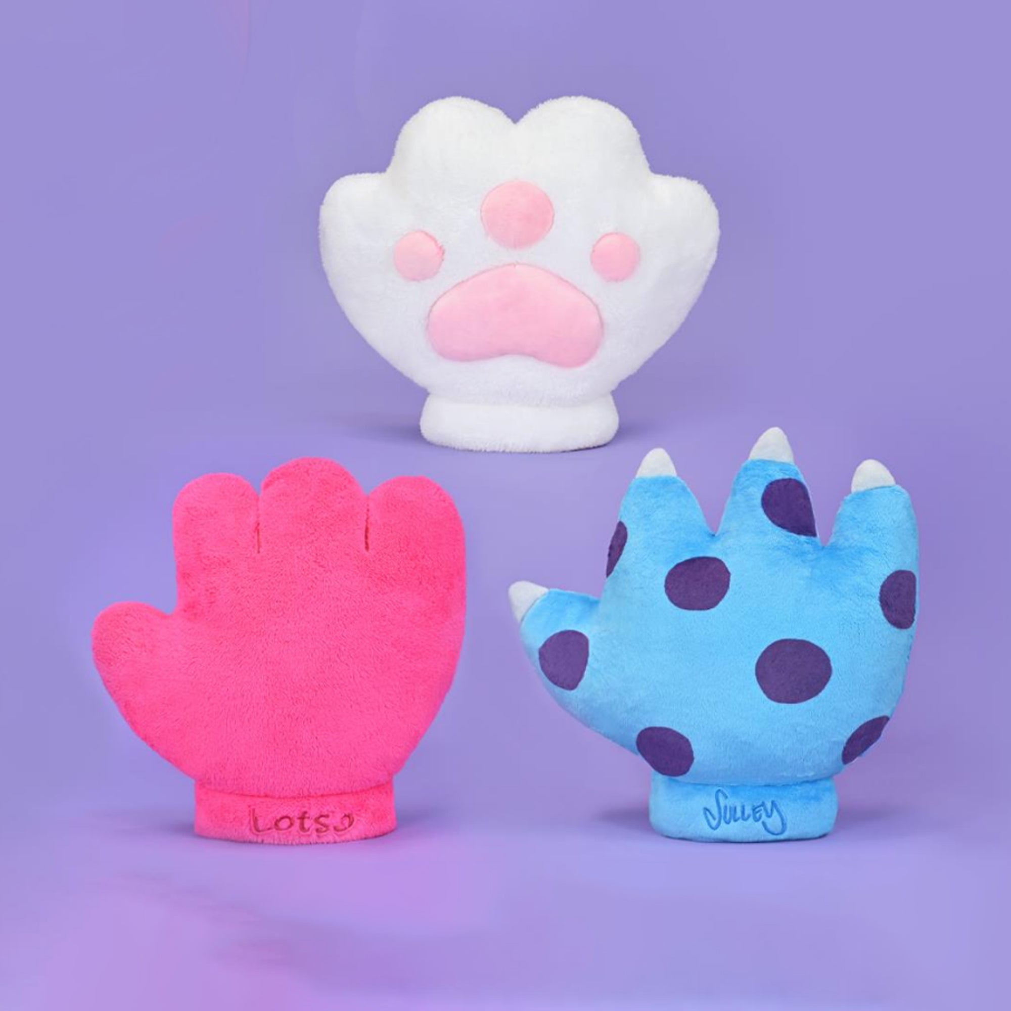 迪士尼 - 毛毛／瑪麗貓／勞蘇造型手套