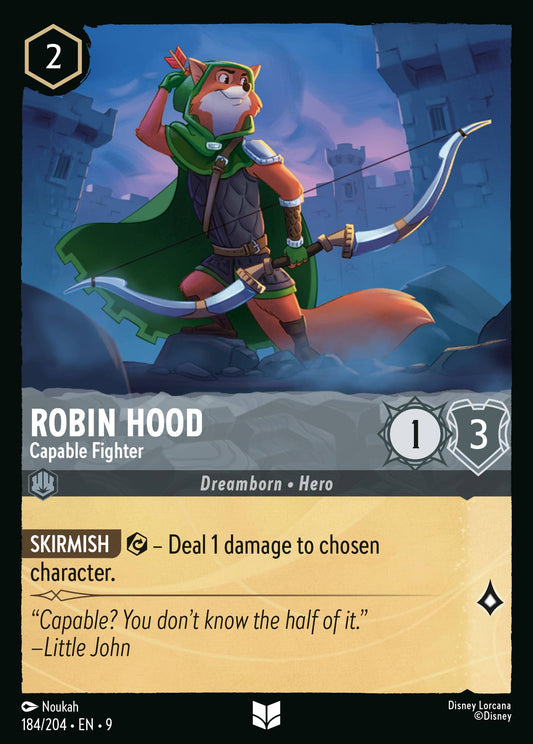 184/242 Robin Hood - Capable Fighter