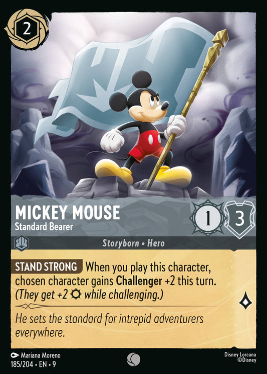 185/242 Mickey Mouse - Standard Bearer