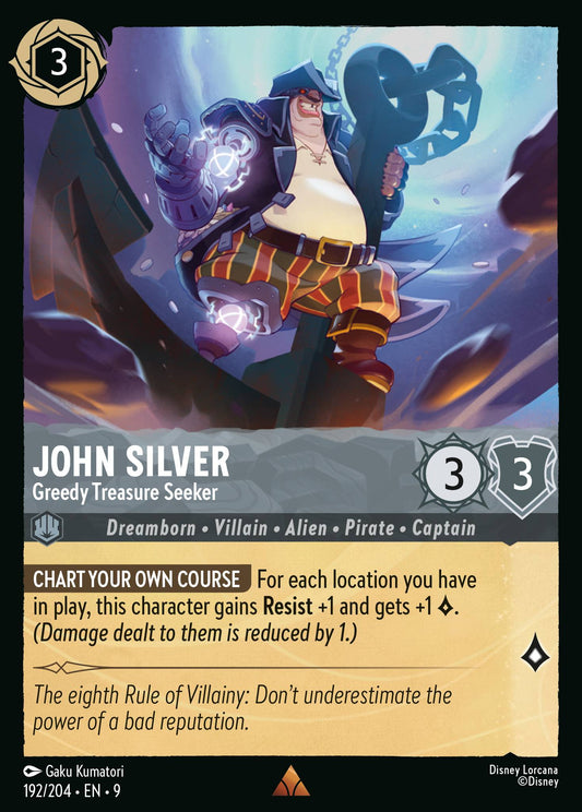 192/242 John Silver - Greedy Treasure Seeker
