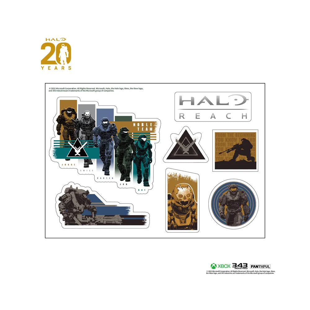 HALO 20周年 - 貼紙套裝