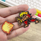 Street Fighter 6 - 隆／肯／豪鬼波動拳徽章