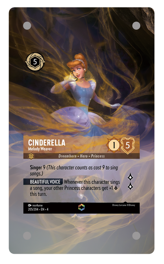 205/204 - Cinderella - Melody Weaver 擴圖卡磚