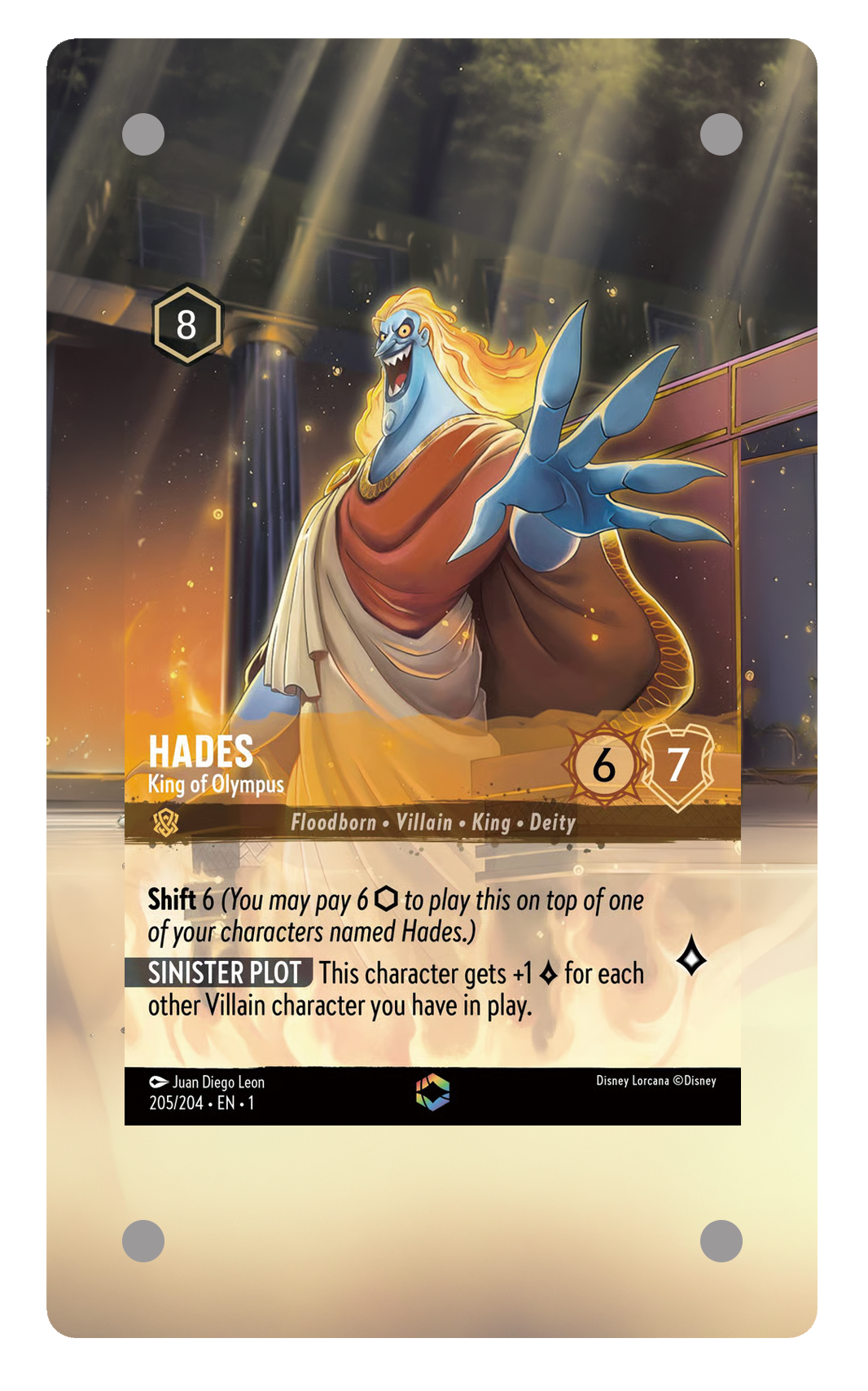 205/204 - Hades - King of Olympus 擴圖卡磚