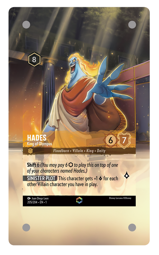 205/204 - Hades - King of Olympus 擴圖卡磚