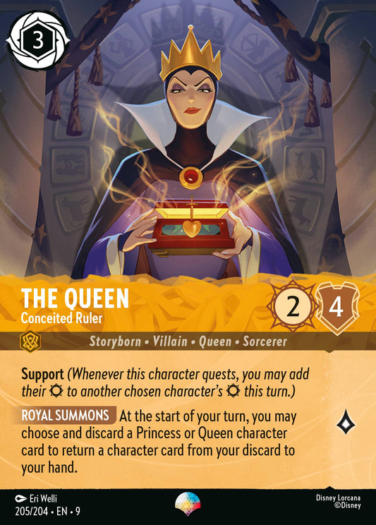 205/242 The Queen - Conceited Ruler