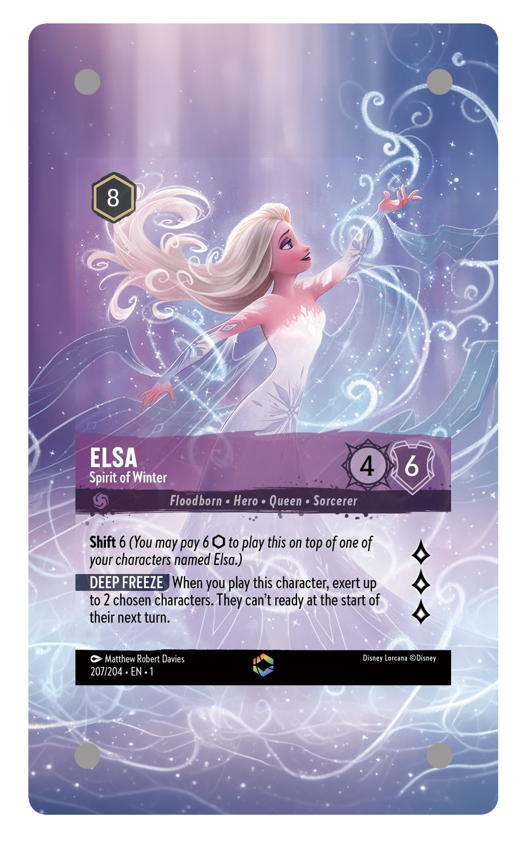 207/204 - Elsa - Spirit of Winter 擴圖卡磚
