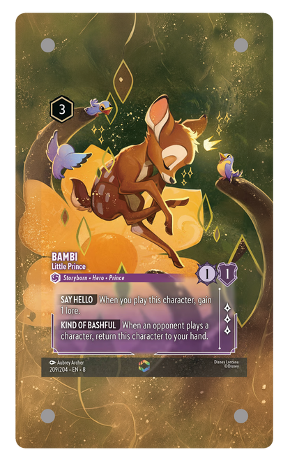 209/204 - Bambi - Little Prince 擴圖卡磚