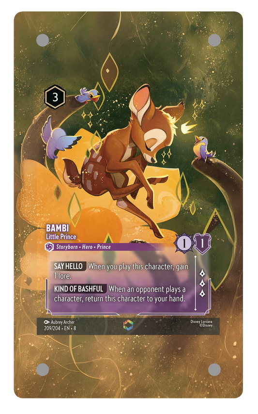 209/204 - Bambi - Little Prince 擴圖卡磚