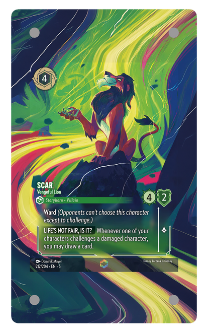 212/204 - Scar - Vengeful Lion 擴圖卡磚