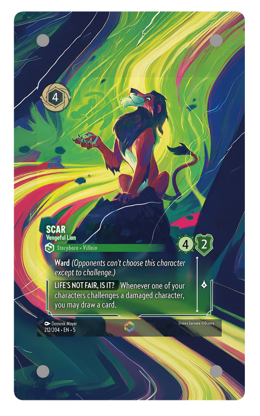 212/204 - Scar - Vengeful Lion 擴圖卡磚