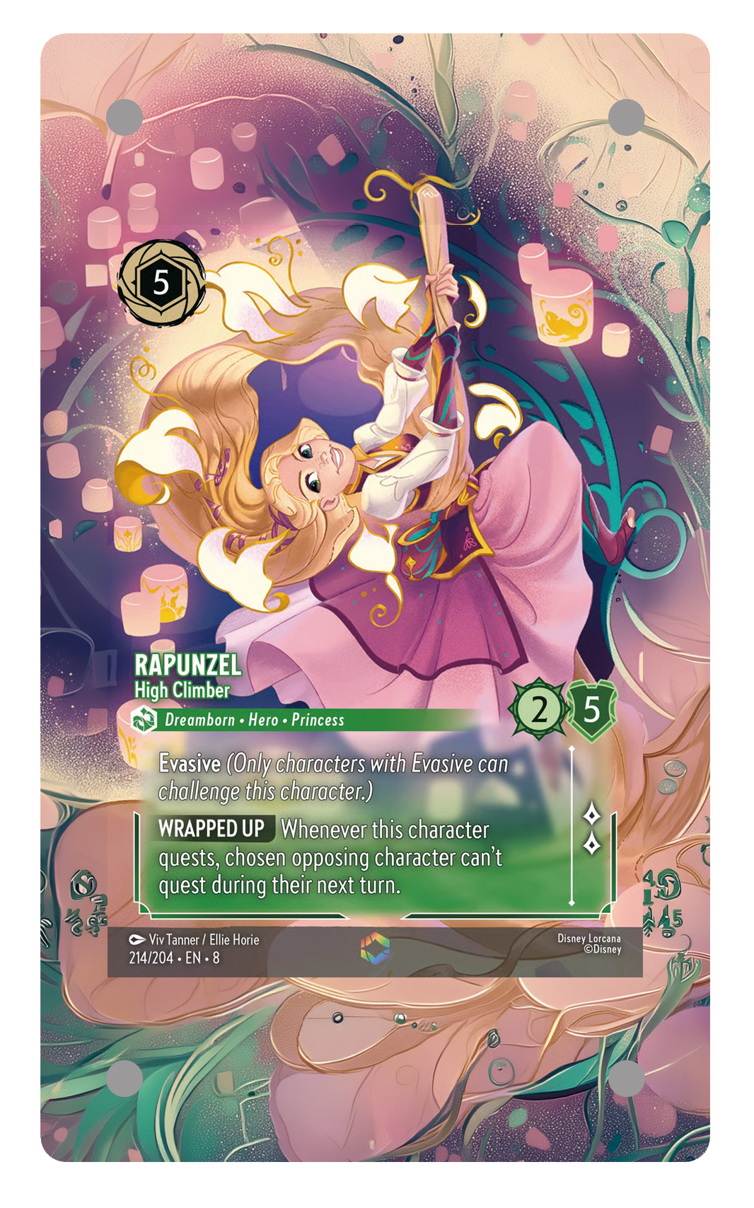 214/204 - Rapunzel - High Climber 擴圖卡磚