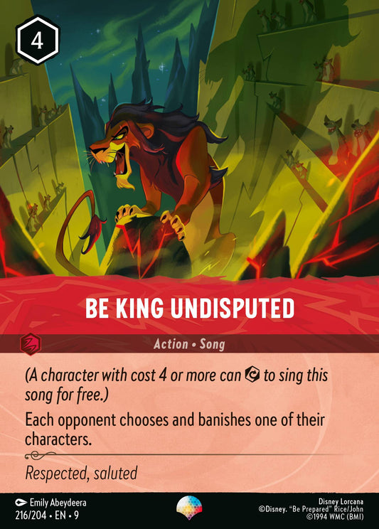 216/242 Be King Undisputed