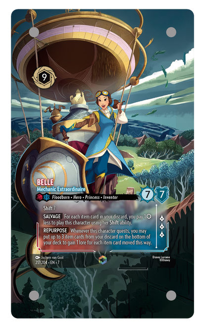 217/204 - Belle - Mechanic Extraordinaire 擴圖卡磚