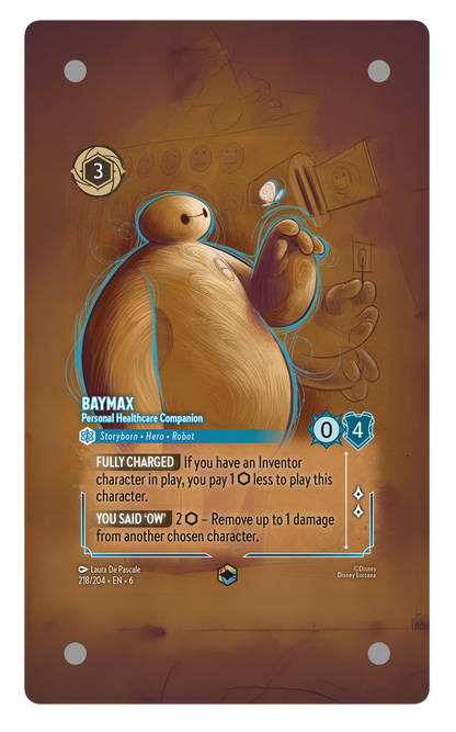 218/204 - Baymax - Personal Healthcare Companion 擴圖卡磚