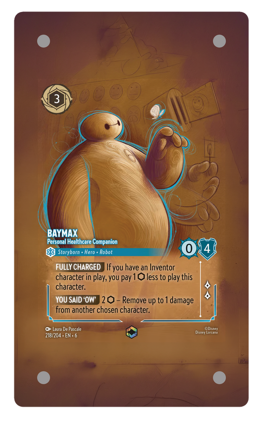 218/204 - Baymax - Personal Healthcare Companion 擴圖卡磚