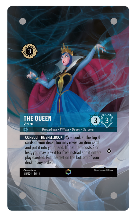 218/204 - The Queen - Diviner 擴圖卡磚