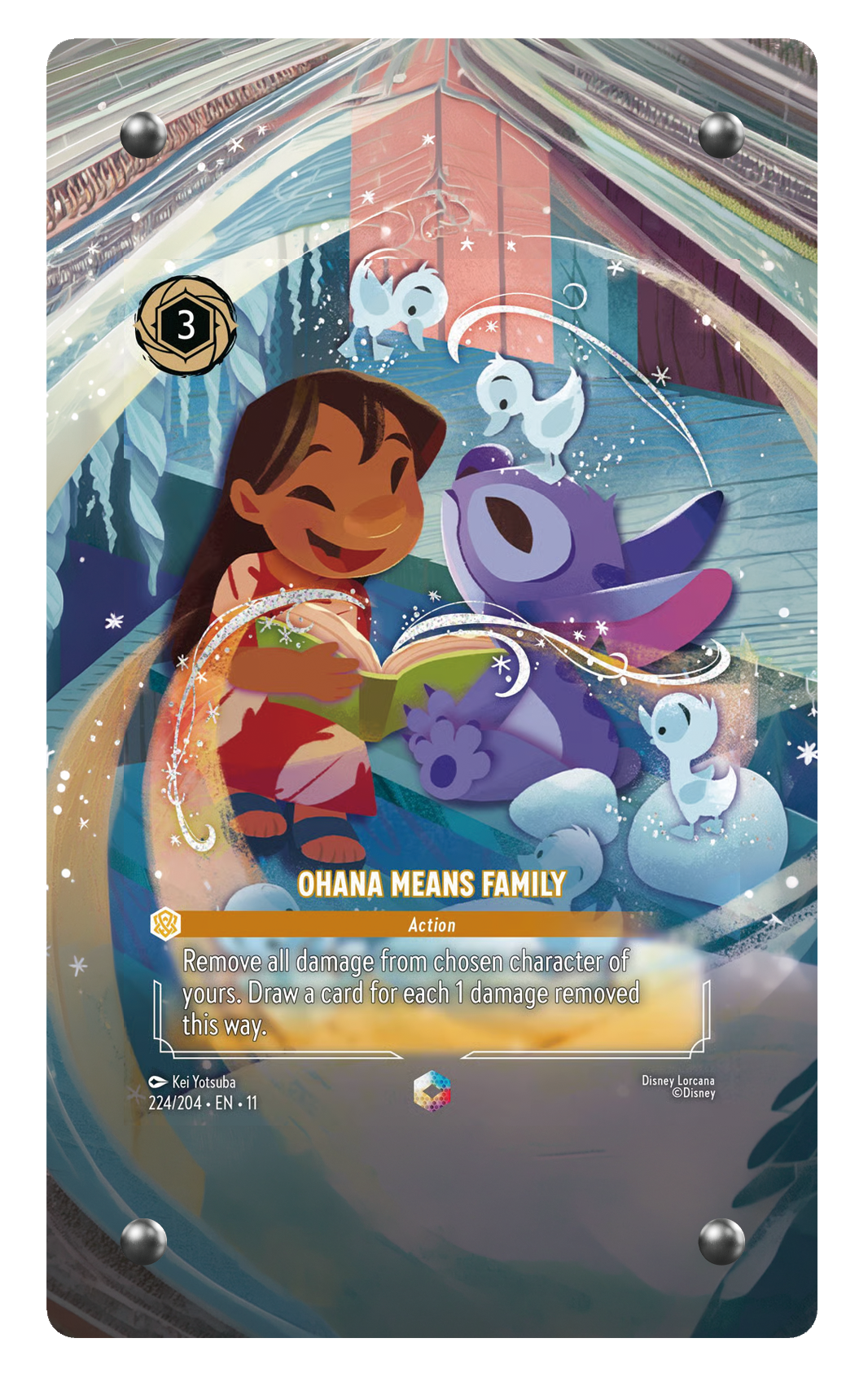 224/204 - Ohana Means Family 擴圖卡磚