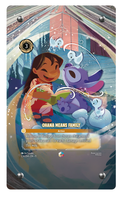 224/204 - Ohana Means Family 擴圖卡磚