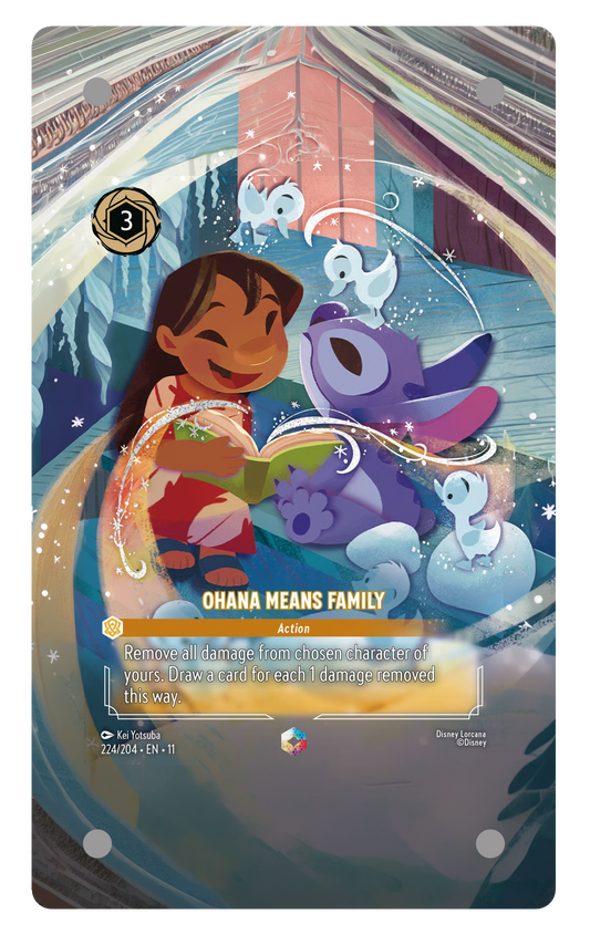 224/204 - Ohana Means Family 擴圖卡磚