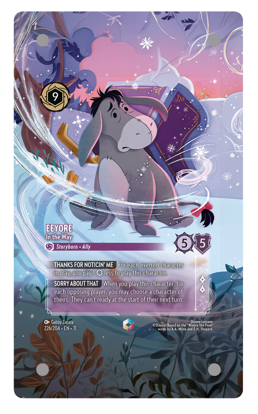 225/204 - Eeyore - In the Way 擴圖卡磚