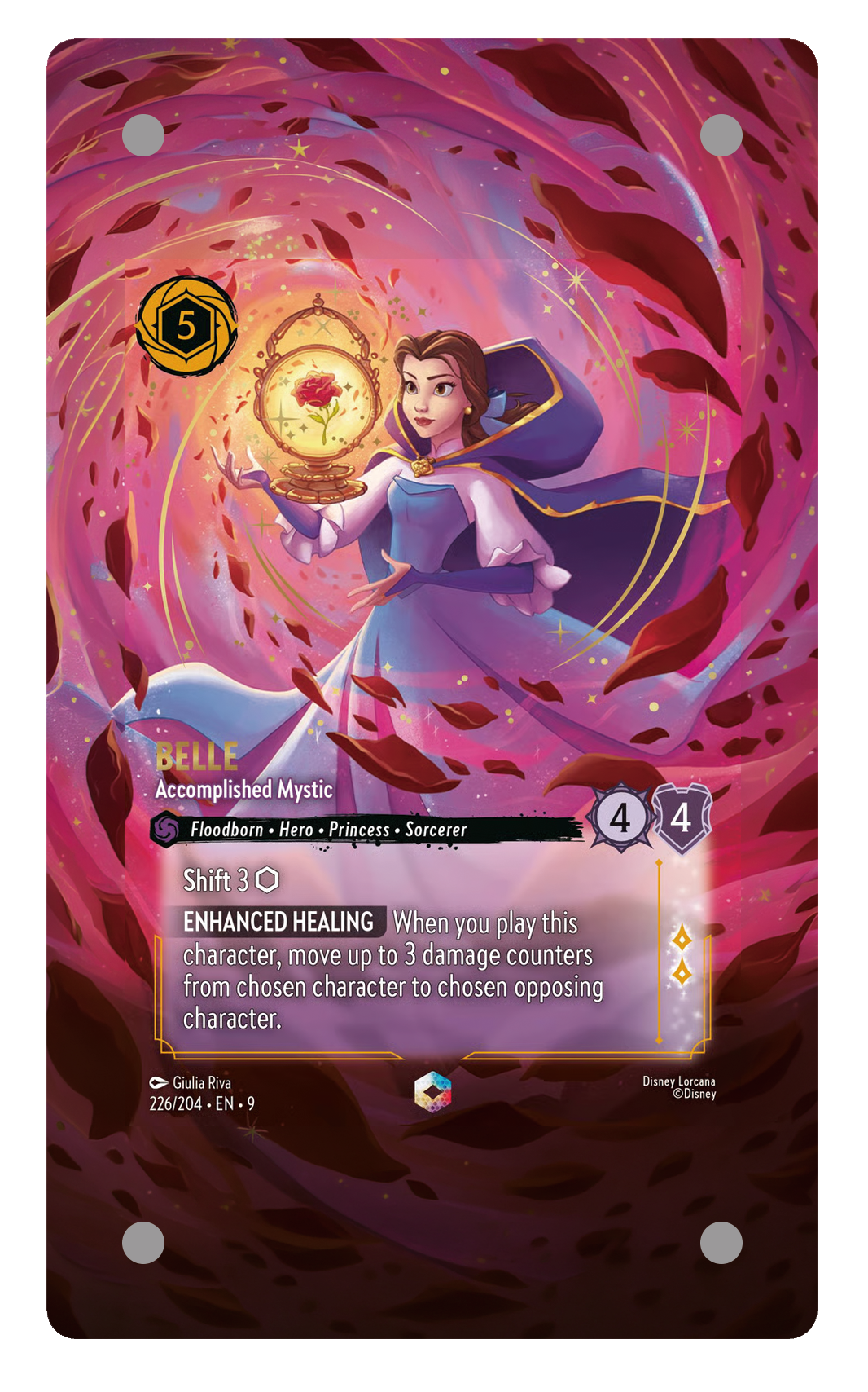 226/204 - Belle - Accomplished Mystic 擴圖卡磚