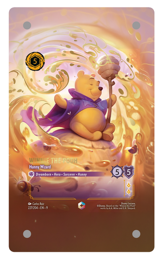 227/204 - Winnie the Pooh - Hunny Wizard 擴圖卡磚