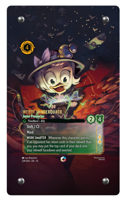 229/204Webby Vanderquack - Junior Prospector 擴圖卡磚