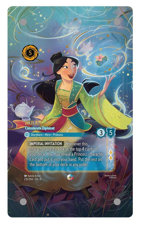 235/204 - Mulan - Considerate Diplomat 擴圖卡磚