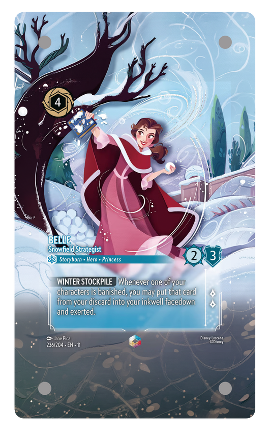 236/204 - Belle - Snowfield Strategist 擴圖卡磚