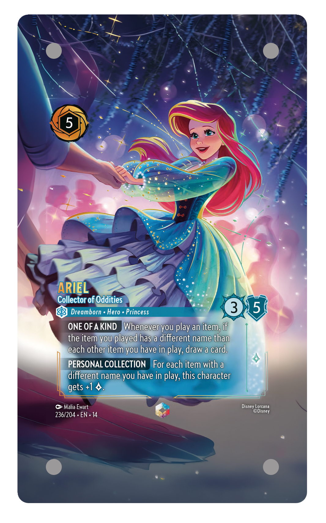 237/204 - Ariel - Collector of Oddities 擴圖卡磚