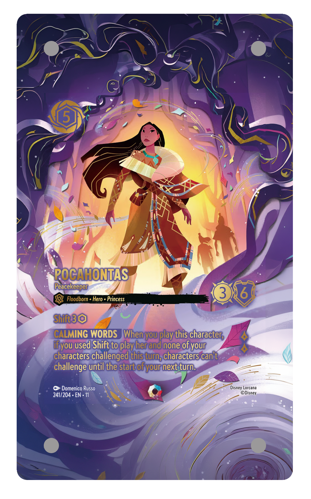241/204 - Pocahontas - Peacekeeper 擴圖卡磚