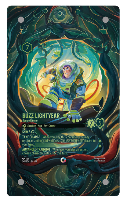 241/207 - Buzz Lightyear - Jungle Ranger 擴圖卡磚