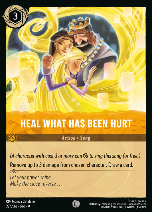 027/242 Heal What Has Been Hurt