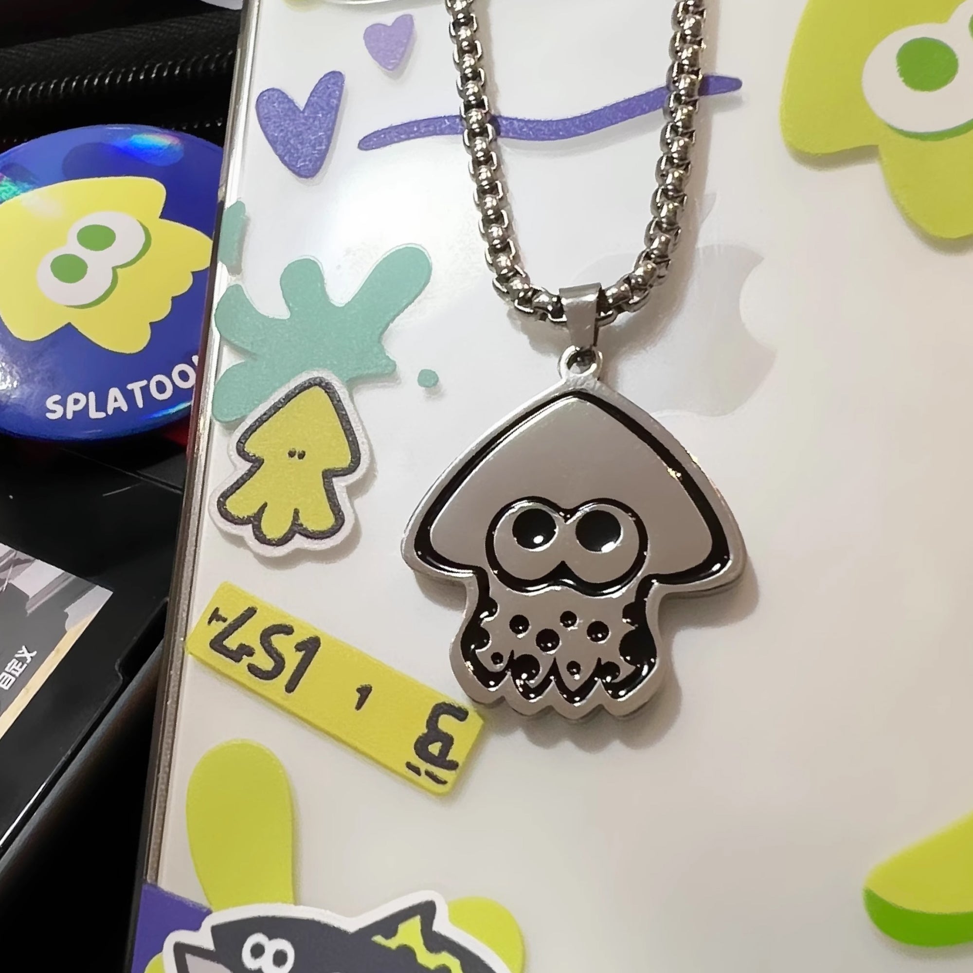 Splatoon 3 - 魷型魷魚項鍊／掛飾