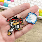 Street Fighter 6 - 隆／肯／豪鬼波動拳徽章