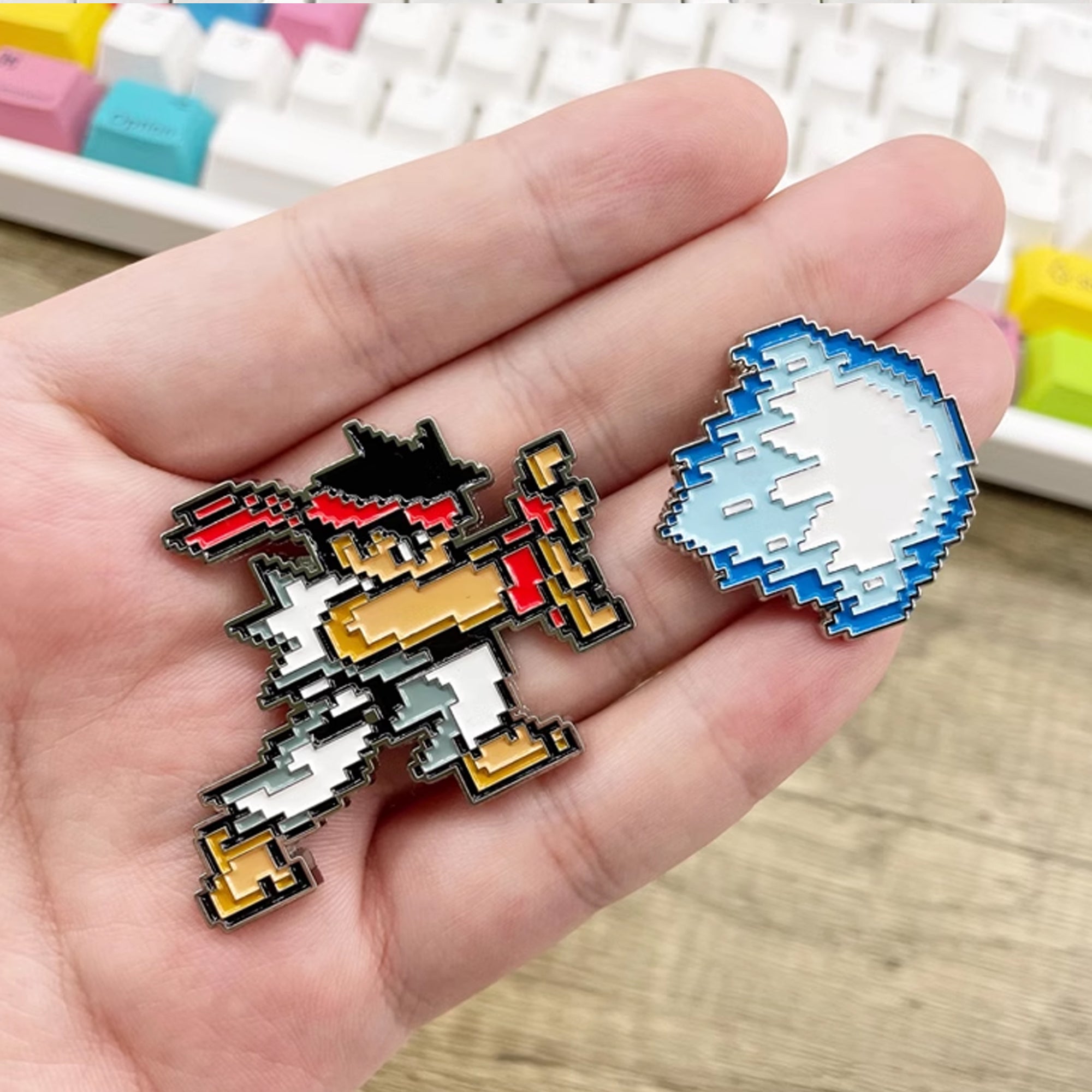 Street Fighter 6 - 隆／肯／豪鬼波動拳徽章